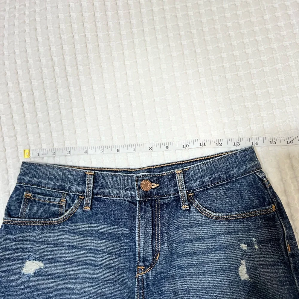 Old Navy Distress Lace Trim Denim Jean Shorts